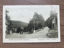 Sovata Romania Vintage Postcard Balneo Climatic Resort Main Alley 1930s 