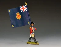 KING & COUNTRY BRITISH REVOLUTIONARY BR105 ROYAL 4TH REGIMENT OF FOOT OFFICER