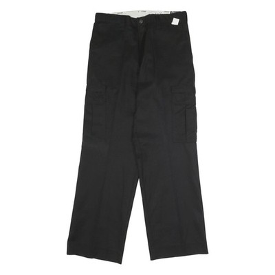 DICKIES Herren Cargo-Hose Regular Fit Schwarz W31 L30 Zip Workwear