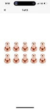 9-8208 Nozzle Tips 40A, 10Pack, Fit for Thermal Dynamics SL60/SL100 Plasma Cu...