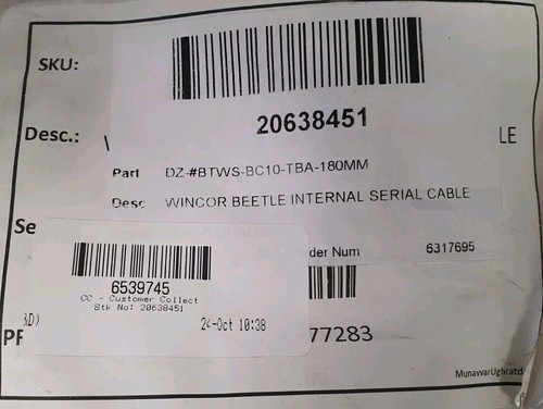 Wincor Beetle Internal Serial Cable 180mm - 第 3/3 張圖片