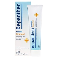 Bepanthen First Aid Antiseptic Cream 100g 3.52 Ounce (Pack of 1) 