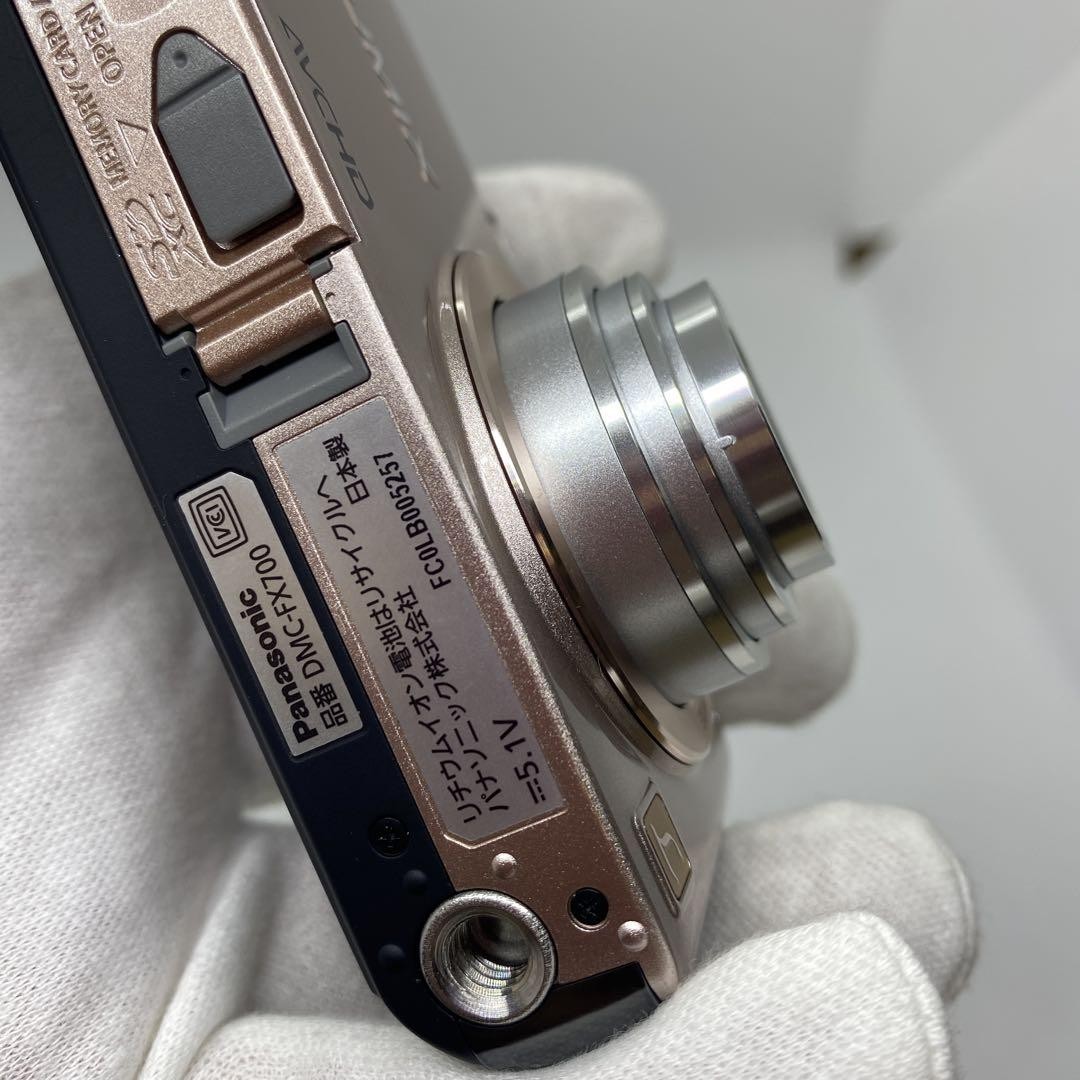 Panasonic LUMIX DMC-FX700 ピュアピンクゴールド Amazon | パナソニック デジタルカメラ LUMIX FX700 ピュア