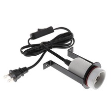 600W Ceramic Heat Lamp, Infrared Heat Emitter Lamp Bulb Holder for Pet