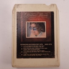 Ronnie Milsap - Greatest Hits 8-Track Cartridge 1980 Country RCA