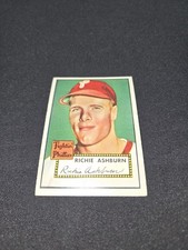 1952 Topps Richie Ashburn #216 VG+ Baseball Set Break Free Combined S+H