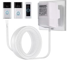 24V 500mA Doorbell Transformer AC Power Supply Adapter For Ring Doorbell 8M 2025