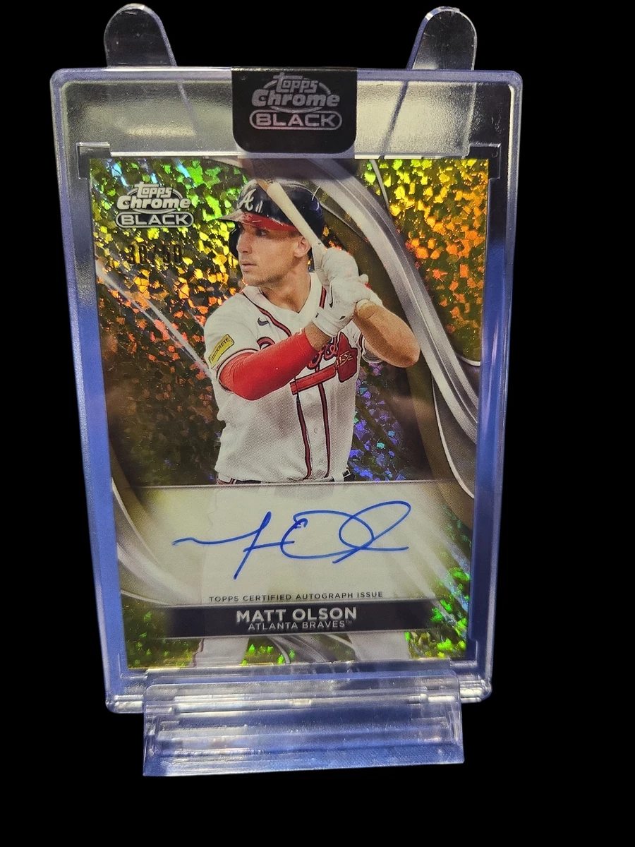 Matt Olson Baseball Serial Numbered Sports Trading Cards