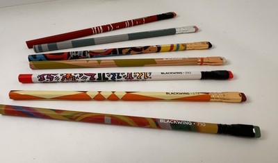 Blackwing Volumes ART Starter Set! Lot of 7. Jerry Garcia. Basquiat. Haring. FLW