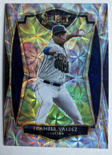 2021 Panini Select - Premier Framber Valdez #114 Scope Prizm, Houston Astros
