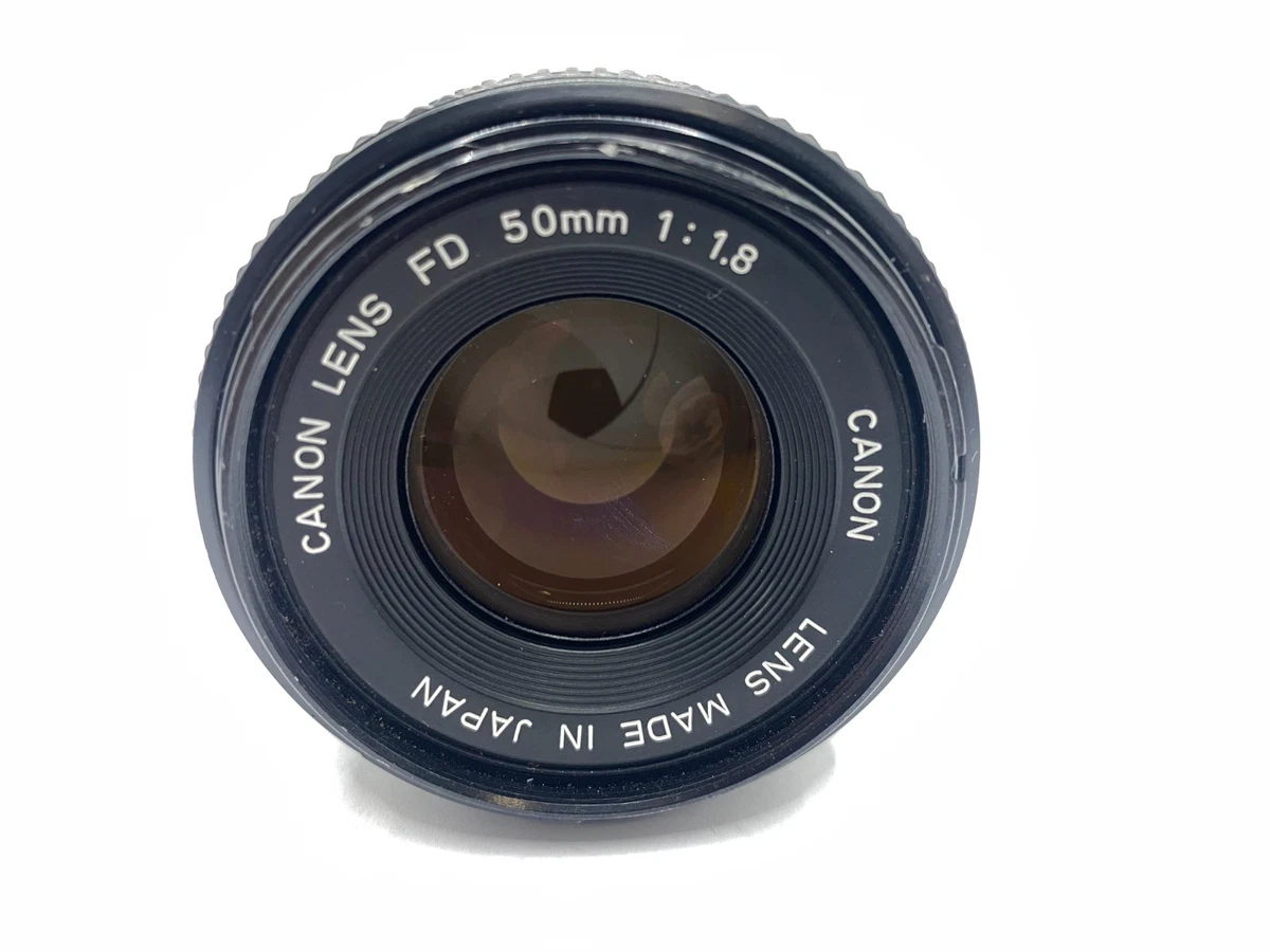 Canon FD f/1.8 Camera Lenses 50mm Focal for sale | eBay