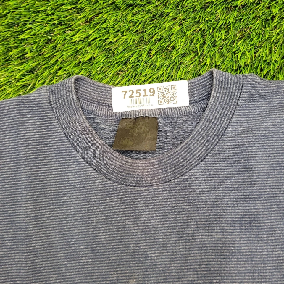 Camisa vintage años 90 Tennessee-River XL 25x27 azul Foto 3 de 4