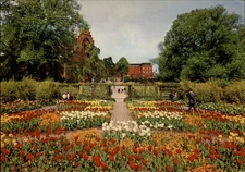 Botanical Garden Odense Funen Denmark vintage postcard y370