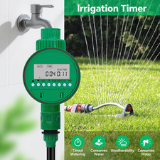 Programmable Electronic Water Timer Plastic Garden Hose Faucet for Irrigation