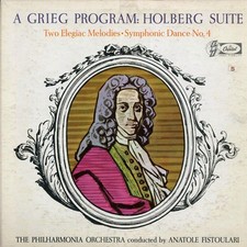 VINYL Grieg, The Philharmonia Orchestra Conducted By Anatole Fistoulari - A Grie