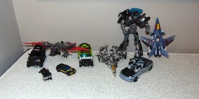 Transformers Dark of the Moon: Ironhide, Space Case, Starscream, Laserbeak