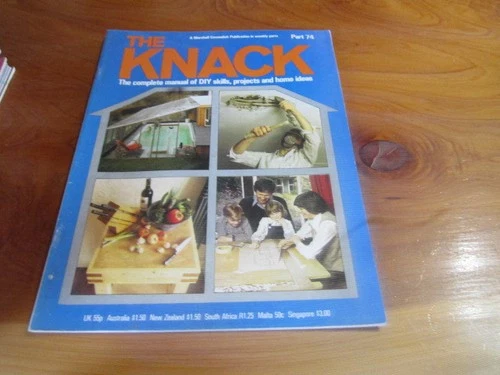 MAGAZINE THE KNACK DIY MANUAL PART 74   1981  GREAT ** MUST SEE