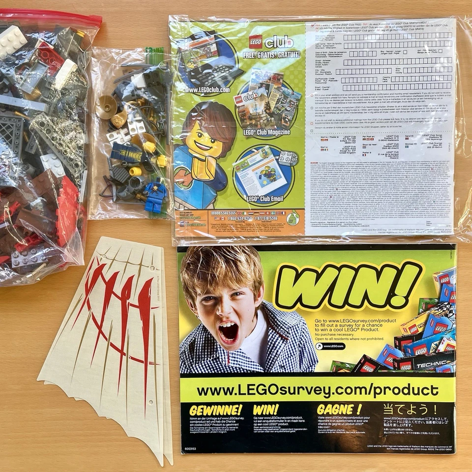 乐高 9446 Ninjago Destinys 赏金大部分完整 — 第 2/4 张图片