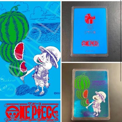 PRESALE] ONE PIECE Metakira Card Luffy Watermelon NatsuComi Promo