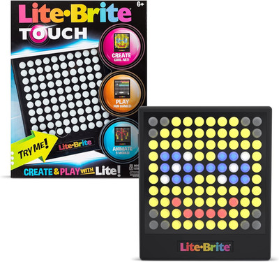 Lite-Brite Touch - Create, Play and Animate - Light up Portable Stem Sensory Lea