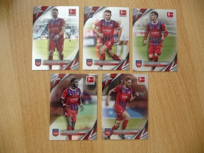 Topps Chrome Bundesliga 2024/25 Team 1. FC Heidenheim 5 Cards komplett