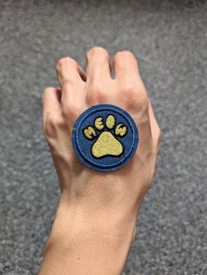 Puppy Dog Cat Meow Cute IRON/SEW ON EMBROIDERD BADGE/PATCH 