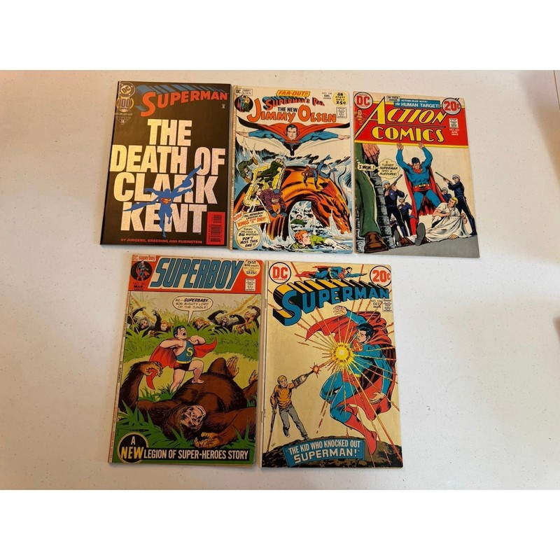 DC Comics Superman Comic Lot