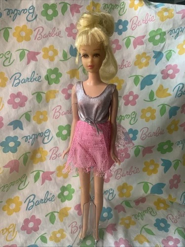 VINTAGE MATTEL MOD BARBIE FRANCIE GROW PRETTY HAIR DOLL IN ORIGINAL OUTFIT EXC