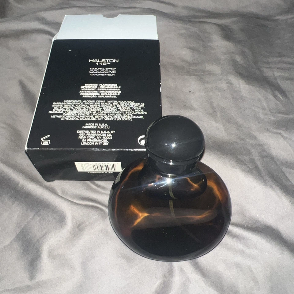 Fragancias Halston 1-12 EA de colección nuevas en caja 4,2 OZ spray colonia hombre  Foto 4 de 4