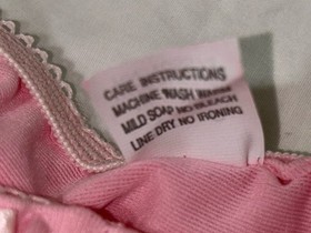 Vintage Y2K Jolie Intimates Pink Bikini Thong Panties Size 6 M