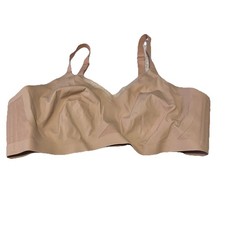 Honeylove Liftwear CrossOver Bra Size 1X Beige Wireless Comfort Lifting