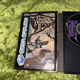 Panzer Dragoon II 2 Zwei Boxed Complete with Manual Sega Saturn 