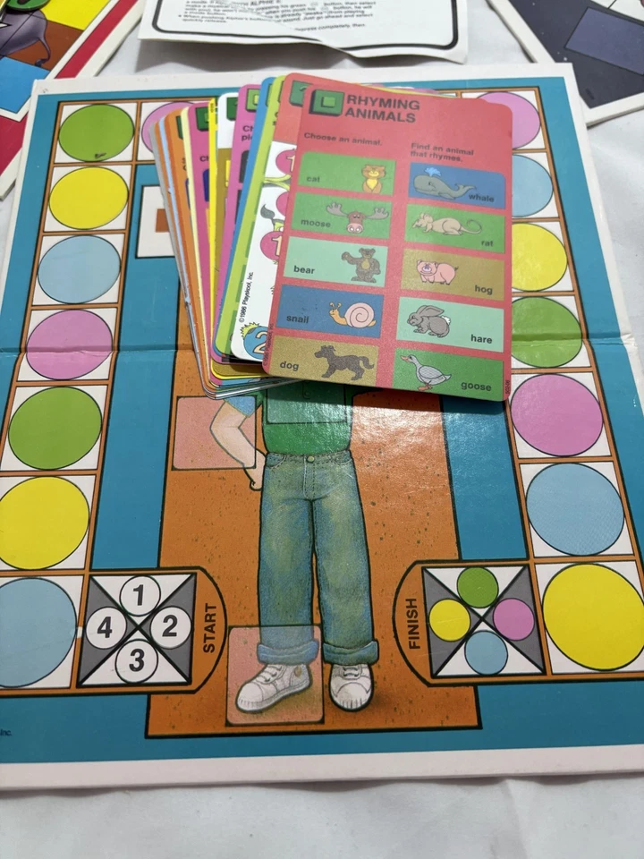 Vintage VTG 80s Playskool Alphie II Educational Robot With Cards TESTED - Image 2 of 4