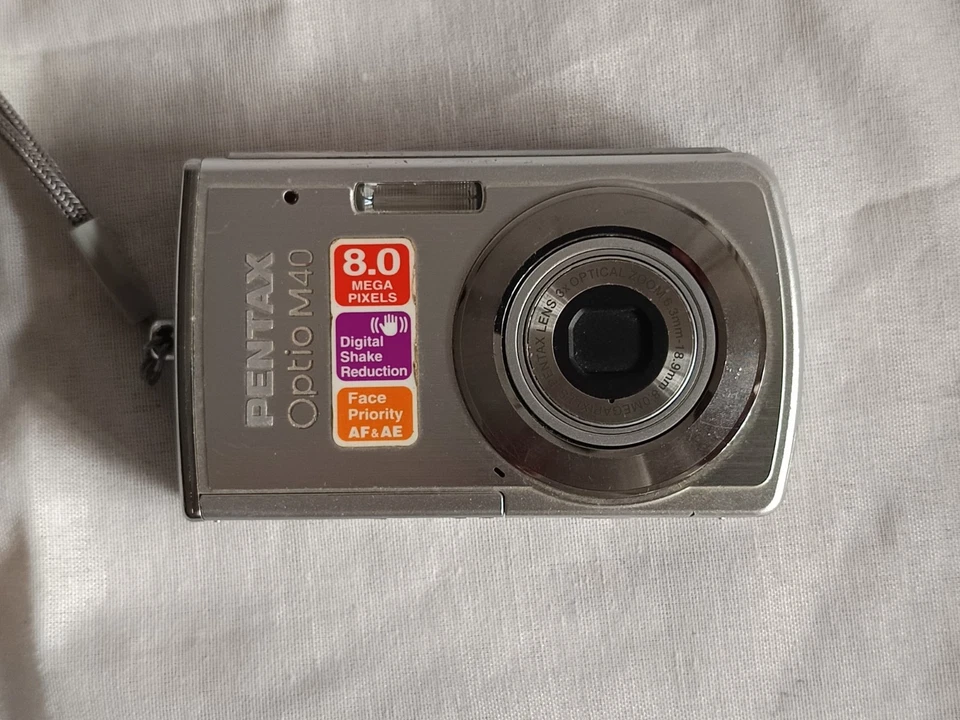 Fotocamera Pentax Optio M40 con Batteria, Caricabatteria, Cd e Documentazione - Imagen 4 de 4