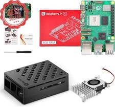 Raspberry Pi 5 Kit 8GB RAM w/ Case Active Cooler Screwdriver Pi 5 Board Included