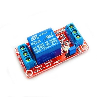 1-Kanal Kanal Relais Relay 12V 10A Optokoppler Arduino Raspberry L/H