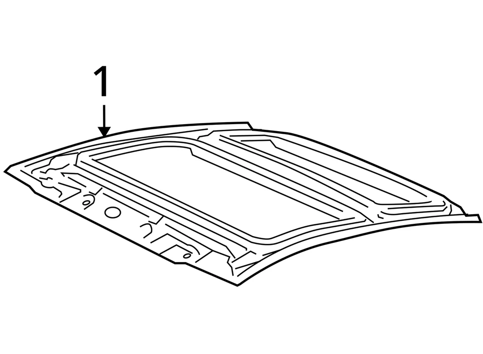 Techo corredizo con techo panorámico para 06-10 SCION TC 3914830 Foto 4 de 4