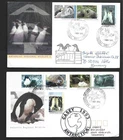 Australia Antarctic AAT 1992-93 Regional Wildlife sets on 2 APO Casey FDC addr.