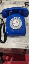 Vintage Retro - Style  OPIS 60's Telephone Landline Blue
