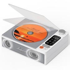 CD Player Portable Bluetooth Desktop CD Players for Home with Speakers