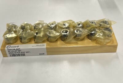 Techniks 04211IS ER 25 x 16 pc Collet Set - Inch Sizes From 5/32 -5/8  By 32nds