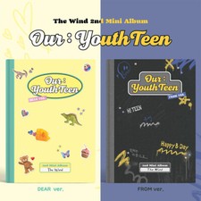 THE WIND [OUR : YOUTHTEEN] 2nd Mini Album CD+Photo Book+4 Card+Sticker