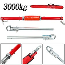 PKW Kfz Auto Abschleppstange mit Dämpfung 3000kg 3T Abschleppseil Pannenhilfe DE
