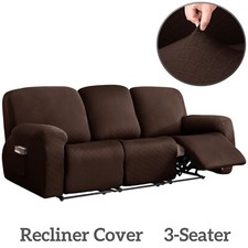 Copridivano Elastico Spessore Reclinabile 3 Posti Jacquard Copridivano Sfoderabile