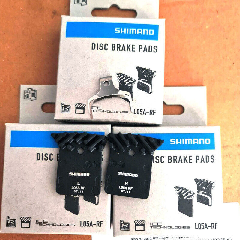 Shimano L05A Resin Disc Brake Pads L04C Metal ICETECH Cooling Fins Pin