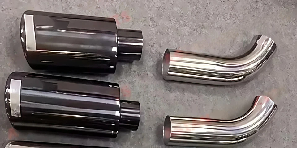 8x Puntas de tubo de silenciador de escape para 16-19 Mercedes-Benz W464 G500 G550 G63 Clase G Foto 4 de 4