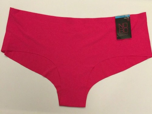 Pink Fuchsia Laser Cut Hipster Panties Size S(5)-L(7)-XXL(9) Solid Color Smooth - Picture 5 of 5