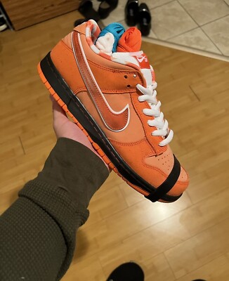 Size 10.5 - Nike Dunk Low SB x Concepts Orange Lobster