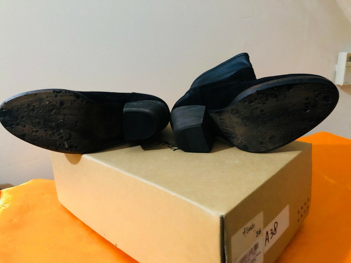 Bottes Ksubi Heiffer à 7 Clous - Noir, Taille 36 EU/6 US, Neuf Avec étiquettes