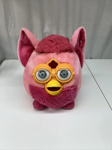 Vintage 1999 Nanco XL Furby Pink Flamingo Plush Stuffed Toy 13”! RARE